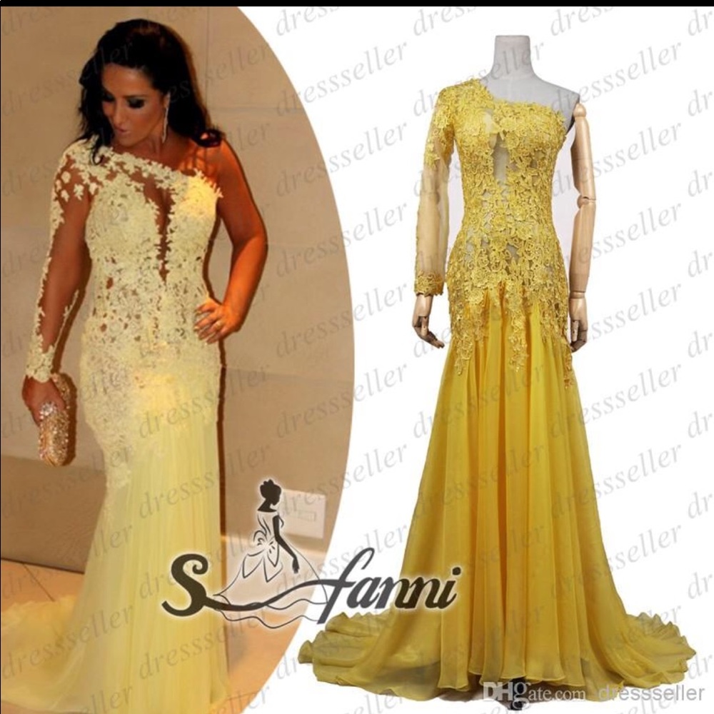Yellow Special event dress